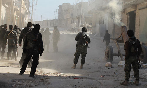terroristas en Ghouta Oriental A Washington no le preocupan los civiles sino trata de mantener a los terroristas